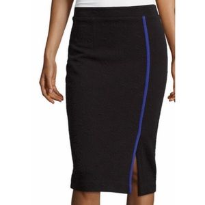 Nicole by Nicole Miller Black Pencil Skirt